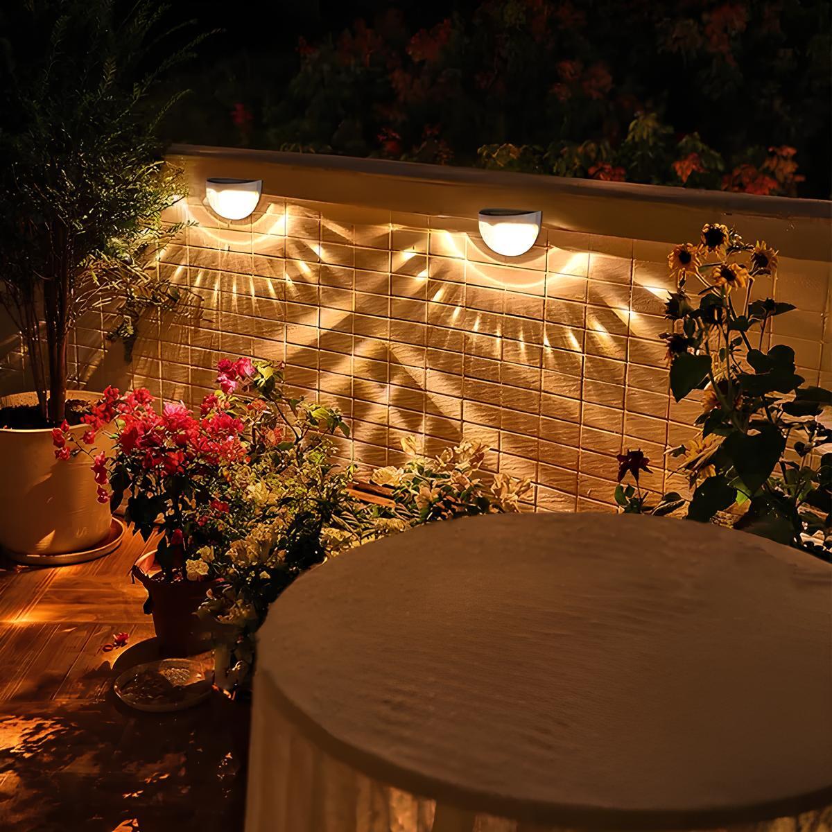 Solar Outdoor Wall Lamp