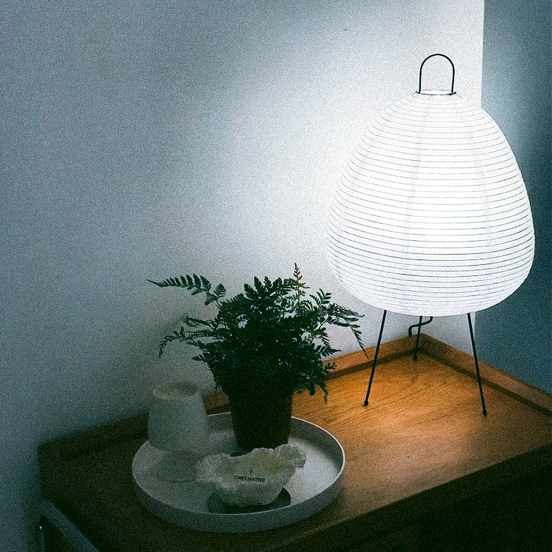 NUMI Akari Japanese Rice Paper Table Lamp