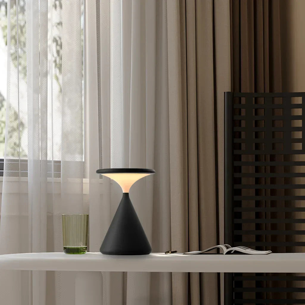 Aeron Hourglass Cordless Table Lamp